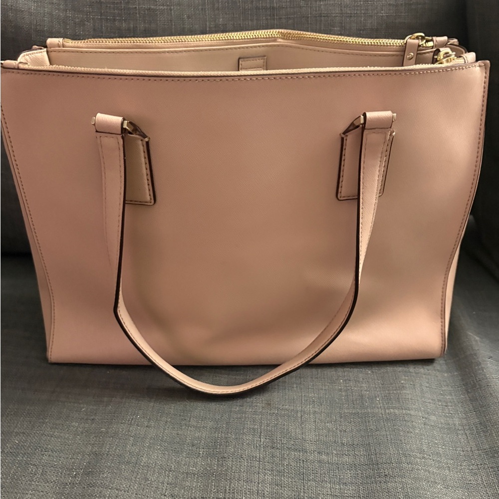 Kate Spade Cameron Street Jenson Tote in Toasted Wheat Saffiano Leather - Picture 2 of 9
